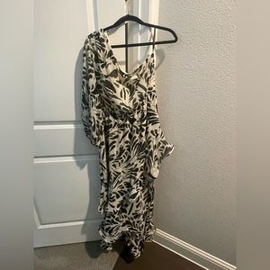 Alexis x Target Botanical Floral One Shoulder Dress L
